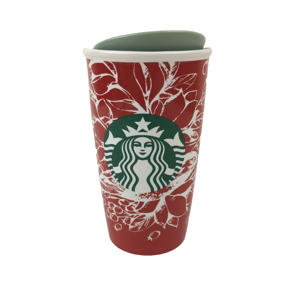 2016 Red Holiday Berry Starbucks travel tumbler 12 oz